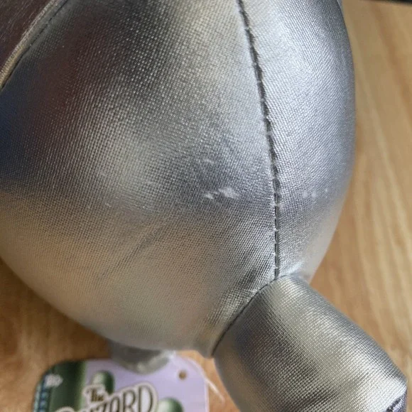 Wizard Of Oz TIN MAN 8" Plush SILVER 2025 Warner Bros. Jazwares NWT - Picture 4 of 5